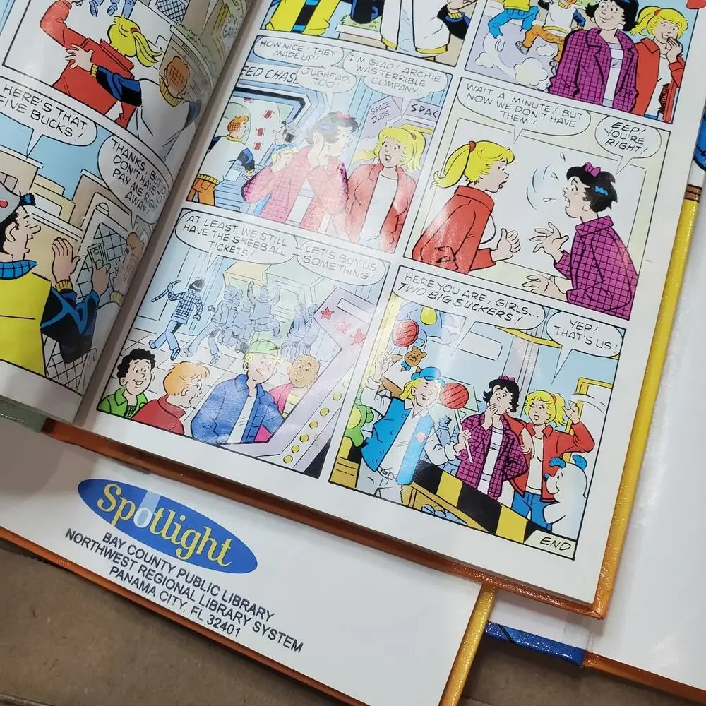 Archie Digest Library Jughead with Archie Lot Of 3, Spotlight Ex Library Binding